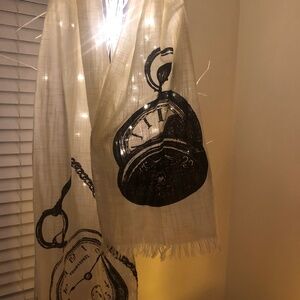 Beautiful like new Thomas Paul Designer 100 % cotton Pocket Watch Scarf